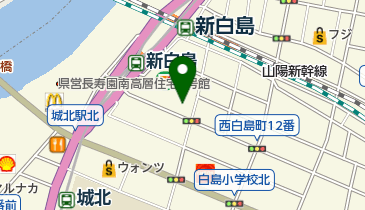 広島アライアンス教会の地図画像