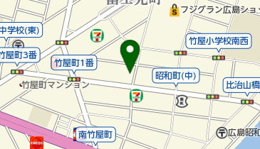 クリーニング洗濯王 宝町店の地図画像