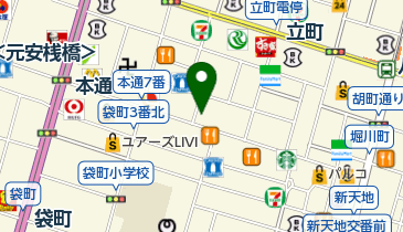 ファンケルハウス 広島本通店の地図画像