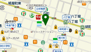 まるかんのお店広島店の地図画像