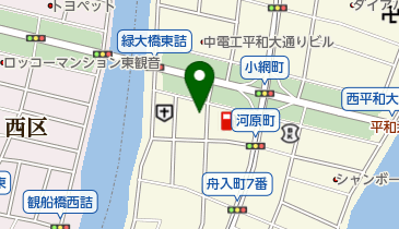 株式会社オーシカ広島営業所の地図画像