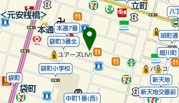 株式会社みやび 本通り店の地図画像