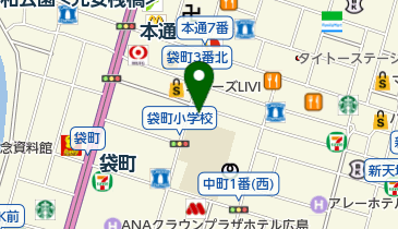 西山酒店の地図画像