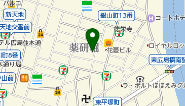 山重酒店の地図画像
