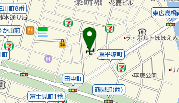 興禅寺の地図画像