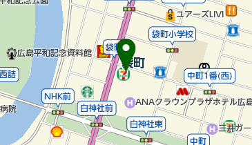 株式会社帝国データバンク広島支店の地図画像