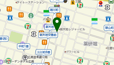 フィフティーズの地図画像