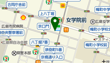 けんこうパークフィットネスコミュニティーの地図画像