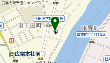 ボウリングショップアップ ヒロデンボウル店の地図画像