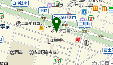 筆房の地図画像