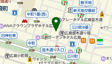 栄光時計株式会社広島営業所の地図画像