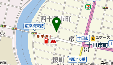 大惣塗料株式会社の地図画像