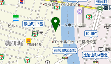 藤和銀山町ホームズ管理室の地図画像