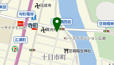 アッシュ美容室の地図画像