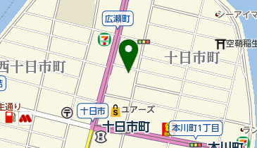 KiKi美容室 十日市店の地図画像