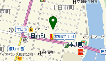 華園美容室の地図画像