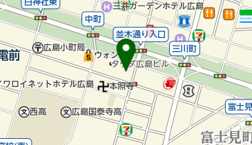 メルシー美容室の地図画像