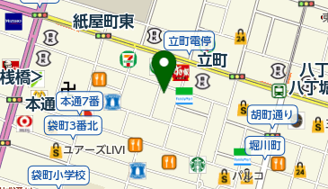 中澤内科病院の地図画像