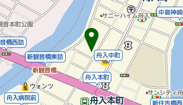 中前商店の地図画像