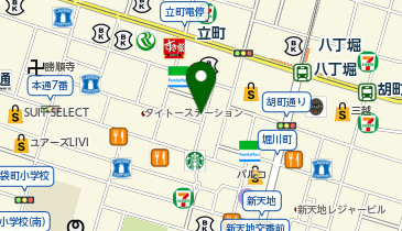 SHINKAWA本通り店の地図画像