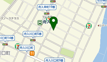オリオン理容院の地図画像