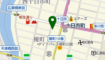 片山理容院の地図画像