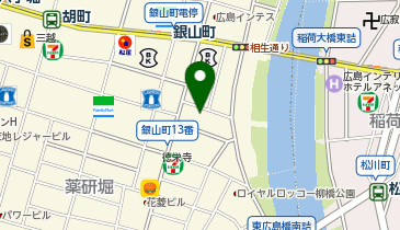 ヘアーサロンモリヤマ銀山店の地図画像