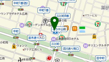 農協観光広島支店の地図画像