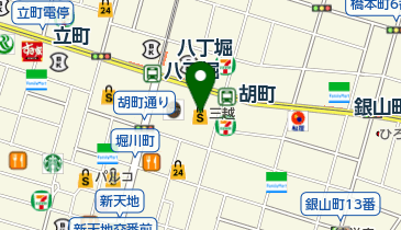 たこつぼ三越店の地図画像