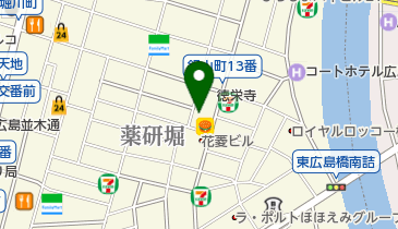ぐるめ李韓国料理銀山店の地図画像