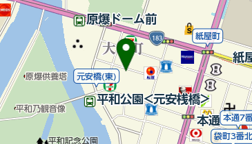 ナースチキンハウスの地図画像