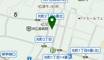 広島教育会館の地図画像