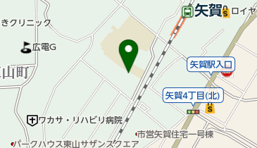 広島市立 矢賀児童館の地図画像