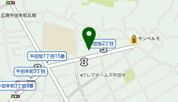 フジカラーパレットプラザ牛田旭店の地図画像