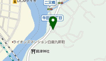 朝日南鮮魚店の地図画像