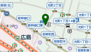 関西ペイント販売株式会社広島営業所の地図画像