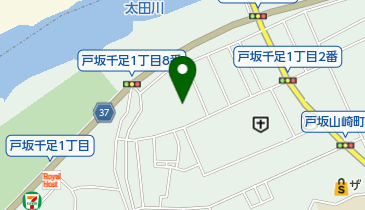 さくらだ動物病院の地図画像