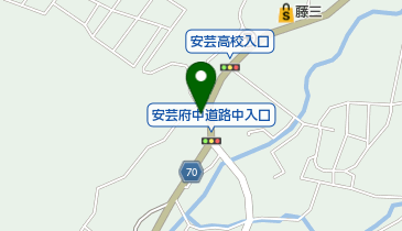 温品犬猫病院の地図画像