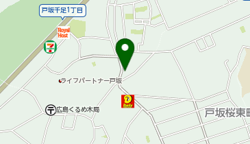 ペットのお風呂やさんワンワン広島へさか店の地図画像