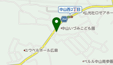 パティスリーアンの地図画像