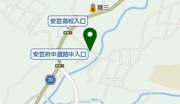 あき理容院の地図画像