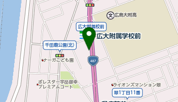 ふじの整体院の地図画像