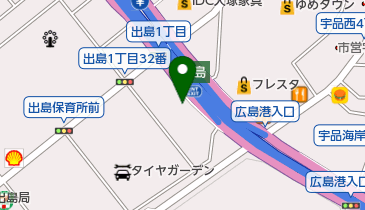 宝鏡株式会社の地図画像