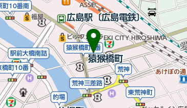 田丸フルーツ 本店の地図画像