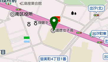 進徳学園の地図画像