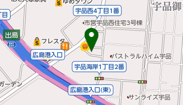 北岡金物店の地図画像