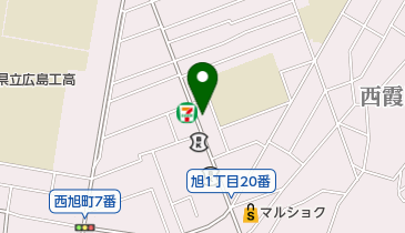 ニュー旭町ドライクリーニングの地図画像