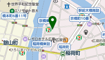 ヒノキ新薬広島販売株式会社の地図画像