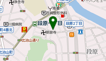 ヤバセイラスティックの地図画像