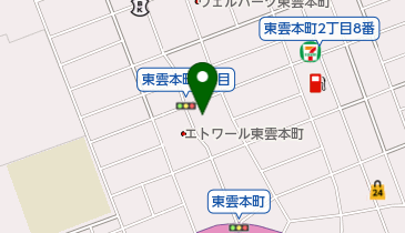 東雲シンアイの地図画像